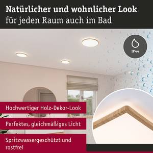 LED-Deckenleuchte Atria Shine Typ B Kunststoff / Eiche Optik - Braun - 1-flammig - 58 x 20 cm