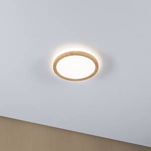 LED-Deckenleuchte Atria Shine Typ C Kunststoff / Eiche Optik - Braun - 1-flammig - 19 x 19 cm