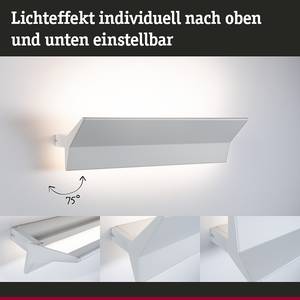 LED-wandlamp Stine type B metaal   wit - 1 lichtbron - Wit