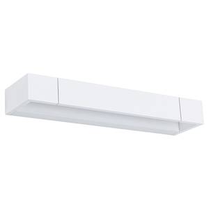 LED-Wandleuchte Lucille Metall / Aluminium - Weiß - 1-flammig - Breite: 40 cm