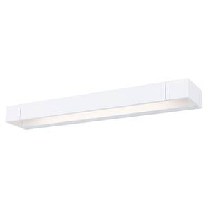 Lampada da parete a LED Lucille Metallo/ Alluminio - Bianco - 1 punto luce - Larghezza: 60 cm