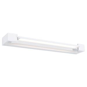 LED-Wandleuchte Lucille Metall / Aluminium - Weiß - 1-flammig - Breite: 60 cm