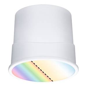 LED-Leuchtmittel Coin RGBW Kunststoff - Weiß - 1-flammig