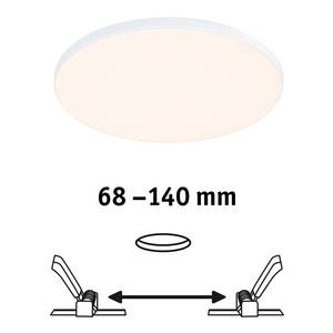 Lampada a LED Veluna VariFit Edge C Materiale plastico - Bianco - 1 punto luce - dimmerabile - Diametro: 12 cm - Sì