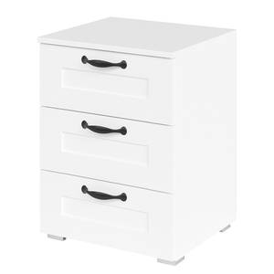 Comodino Cottage Bianco alpino - Altezza: 62 cm