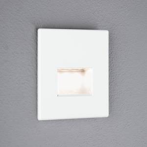 LED-Wandeinbauleuchte Edge Kunststoff - Weiß - 1-flammig - Weiß