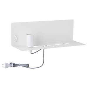 Applique murale Devara avec USB Métal - Blanc - 1 ampoule - Blanc