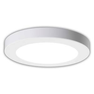 Lampada da soffitto Bonus Alluminio / Polietilene - Bianco - Diametro: 17 cm