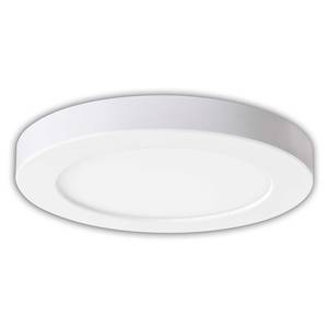 Plafondlamp Bonus aluminium/polyetheen - wit - Diameter: 17 cm