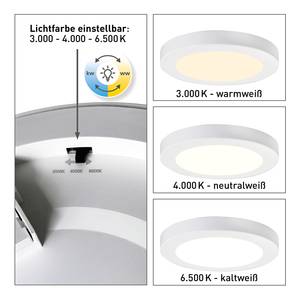 Lampada da soffitto Bonus Alluminio / Polietilene - Bianco - Diametro: 17 cm