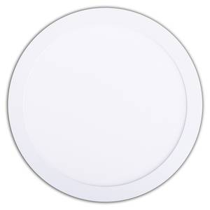 Plafonnier Bonus Aluminium / Polyéthylène - Blanc - Diamètre : 29 cm