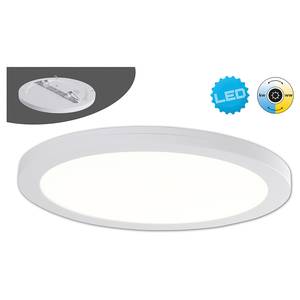 Plafondlamp Bonus aluminium/polyetheen - wit - Diameter: 29 cm