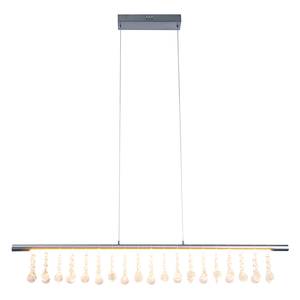 Hanglamp Nobilis ijzer/aluminium/polycarbonaat - Zilver