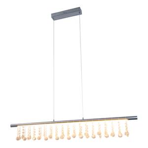 Hanglamp Nobilis ijzer/aluminium/polycarbonaat - Zilver