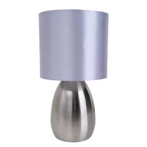 Lampe Aurum Fer / Coton - Argenté / Gris