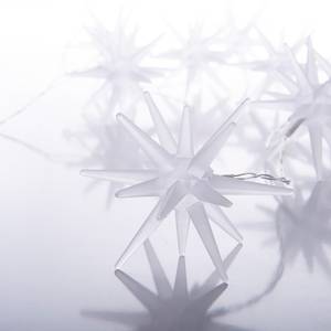Guirlande lumineuse Sterne Polyester PVC - Blanc