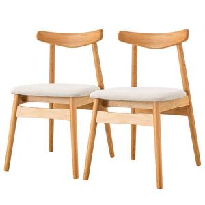 Chaises Lilif - Lot de 2 Beige