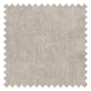 Canapé d’angle Mundau Tissu Cuna: Beige - Méridienne courte à droite (vue de face) - Sans fonction couchage