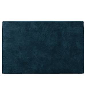 Premium Boxspringbett KINX Samt Onoli: Marineblau - 140 x 200cm - H2 - 100 cm