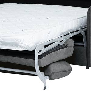 Canapé convertible Kayla Microfibre - Microfibre Sole: Graphite