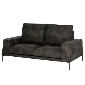 2,5-Sitzer Sofa Grossa Antiklederlook - Microfaser Goda: Anthrazit