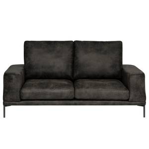 2,5-Sitzer Sofa Grossa Antiklederlook - Microfaser Goda: Anthrazit