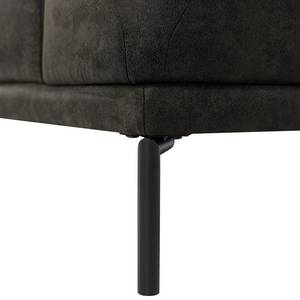 2,5-Sitzer Sofa Grossa Antiklederlook - Microfaser Goda: Anthrazit