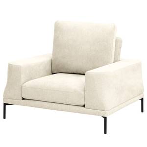 Fauteuil XXL Grossa Chenille - Tissu Stormy: Crème