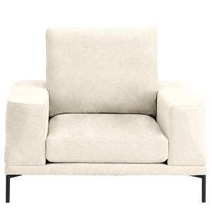 Fauteuil XXL Grossa Chenille - Tissu Stormy: Crème