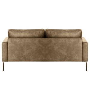 2,5-Sitzer Sofa Sauvo Antiklederlook - Microfaser Yaka: Muskat