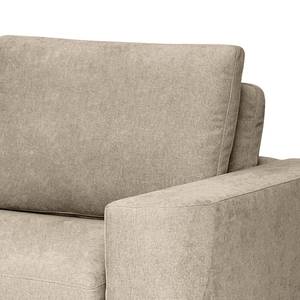 Sofa Grossa (3-Sitzer) Chenille - Webstoff Stormy: Cappuccino