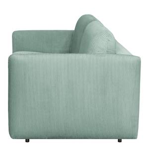 Schlafsofa KAYLA mit Matratze Cord - Cordstoff Lola: Babyblau