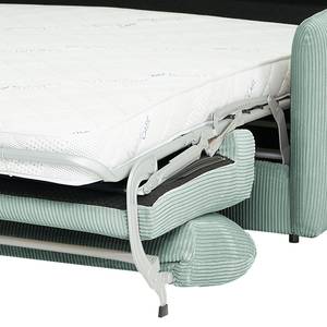 Schlafsofa Kayla Cord - Cordstoff Lola: Babyblau