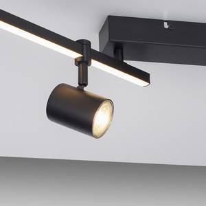 Plafondlamp Barik ijzer, aluminium/polycarbonaat - 5 lichtbronnen - Aantal lichtbronnen: 5