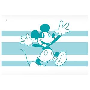 Impression sur toile Mickey Playful Intissé - Multicolore - 40 x 60 m