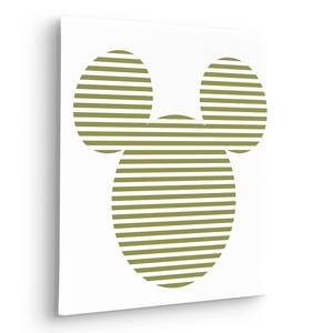 Afbeelding Mickey Horizontal Stripes vlies - meerdere kleuren - 40 x 40 cm