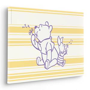 Afbeelding Winnie the Pooh Dandelions vlies - meerdere kleuren - 40 x 60 cm