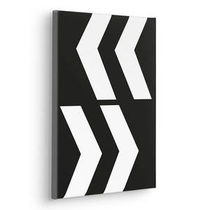 Afbeelding Typo Arrows vlies - meerdere kleuren - 30 x 40 cm