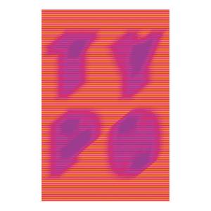 Quadro Blurry Night Tessuto non tessuto - Multicolore - 40 x 60 cm