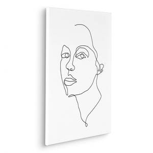 Quadro Peaceful Mind Tessuto non tessuto - Multicolore - 40 x 60 cm