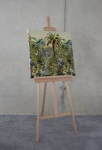 Impression sur toile Tropical Heat Intissé - Multicolore - 60 x 60 m