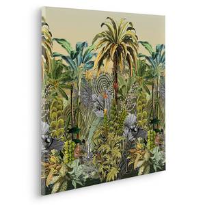 Impression sur toile Tropical Heat Intissé - Multicolore - 60 x 60 m