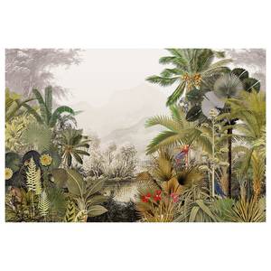 Impression sur toile Hiding Parrot Intissé - Multicolore - 60 x 90 m