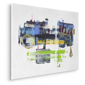 Impression sur toile Flying Car Intissé - Multicolore - 60 x 90 m