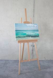 Leinwandbild Coastline Vlies - Mehrfarbig - 60 x 40 cm