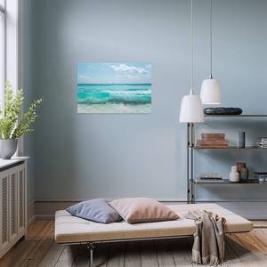 Impression sur toile Coastline Intissé - Multicolore - 60 x 40 m