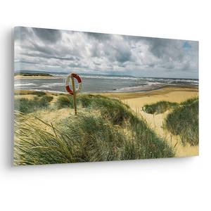 Impression sur toile Stormy Days Intissé - Multicolore - 60 x 30 m