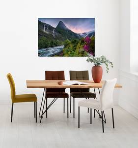 Quadro Scandinavian Paradise Tessuto non tessuto - Multicolore - 90 x 60 cm