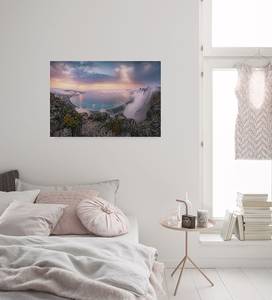 Impression sur toile Coastal Paradise Intissé - Multicolore - 90 x 60 m