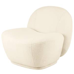 Loungessessel Anebri Teddystoff - Creme